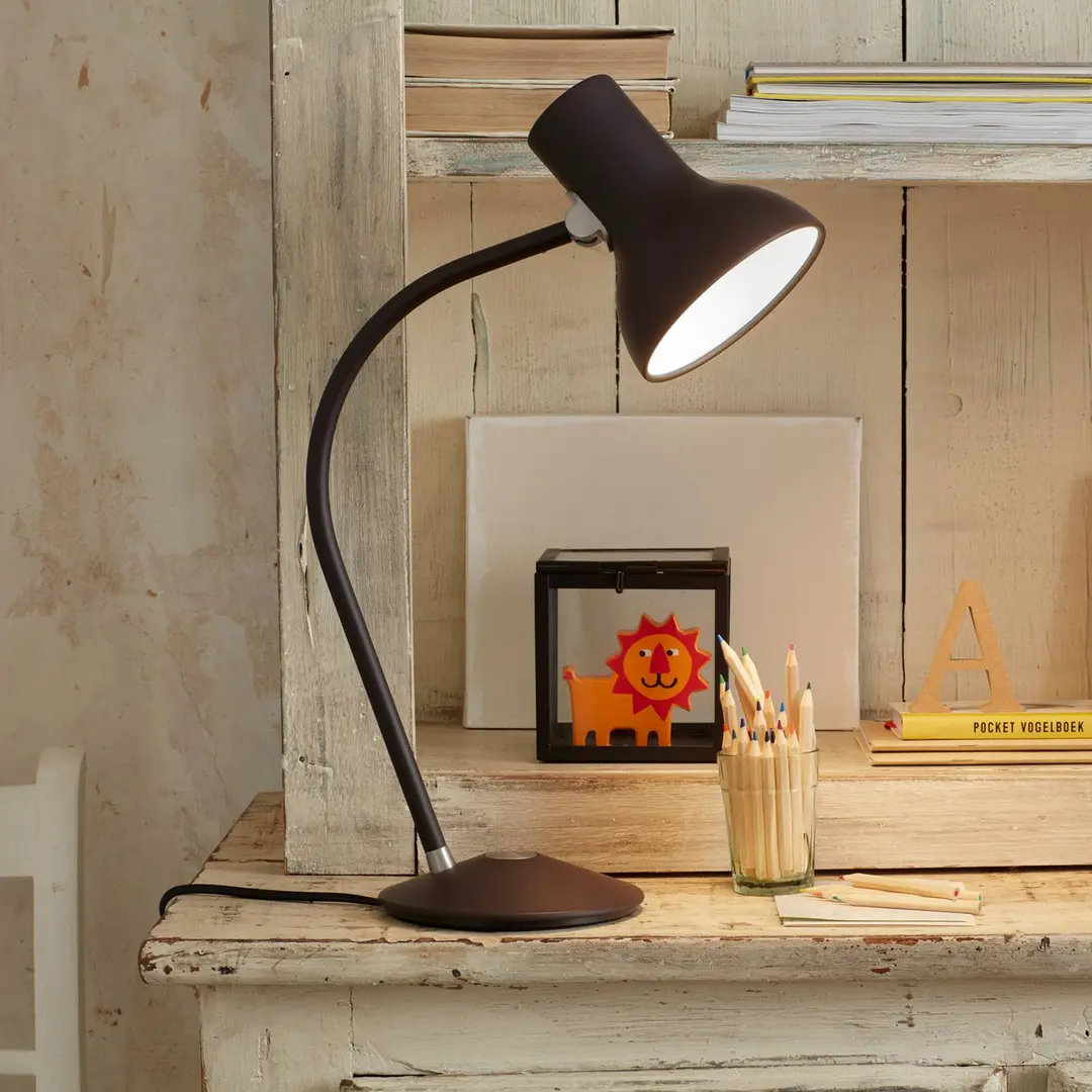 Anglepoise Type 75 Mini Tischleuchte, braunschwarz