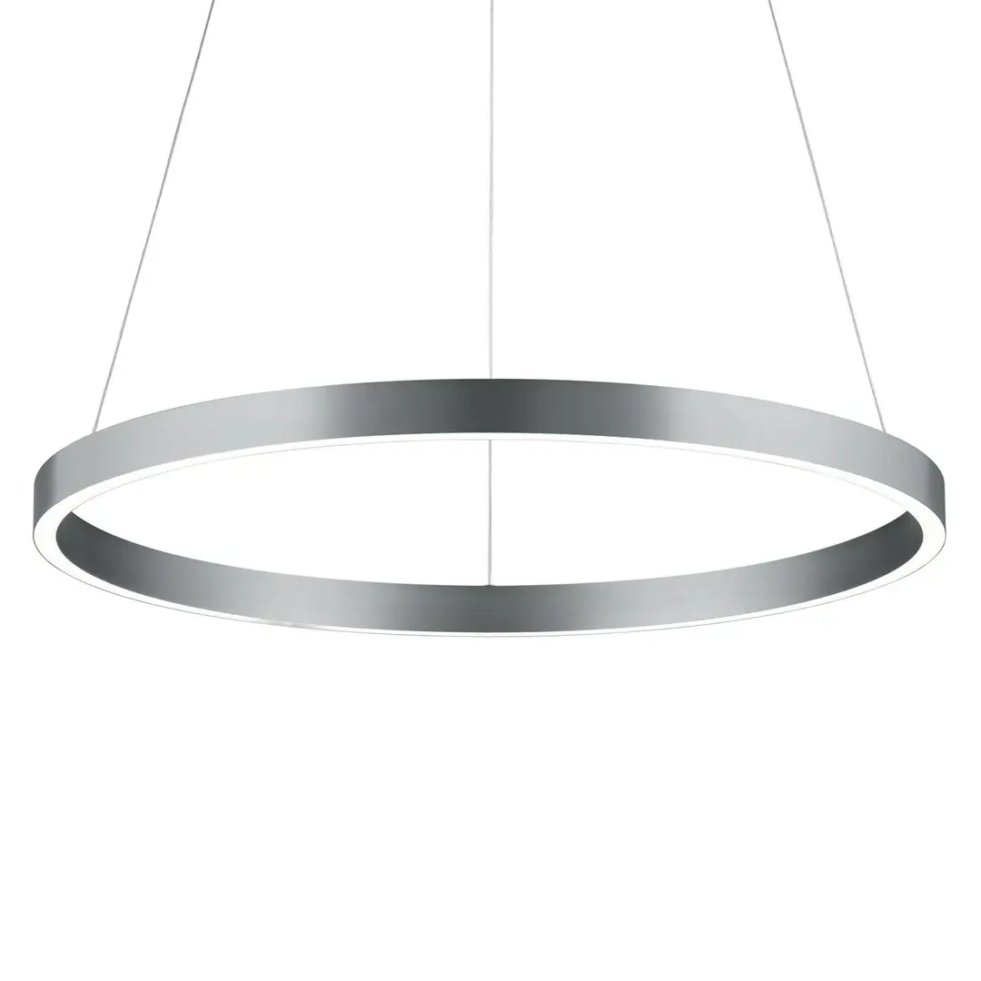 Knapstein LED-Hängeleuchte Svea-L 60 nickel