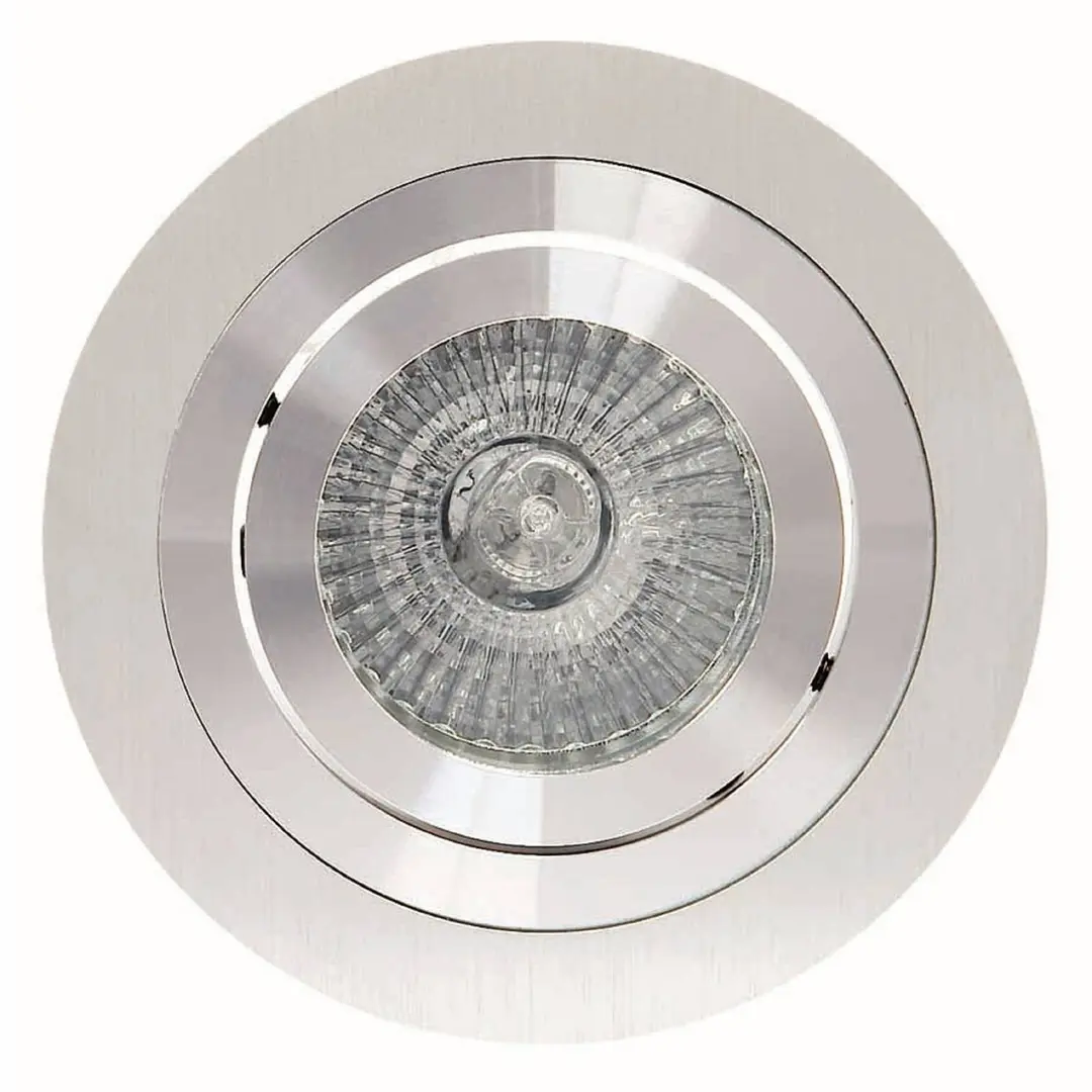Mantra Iluminación Einbauleuchte Básico, rund, nickel satiniert
