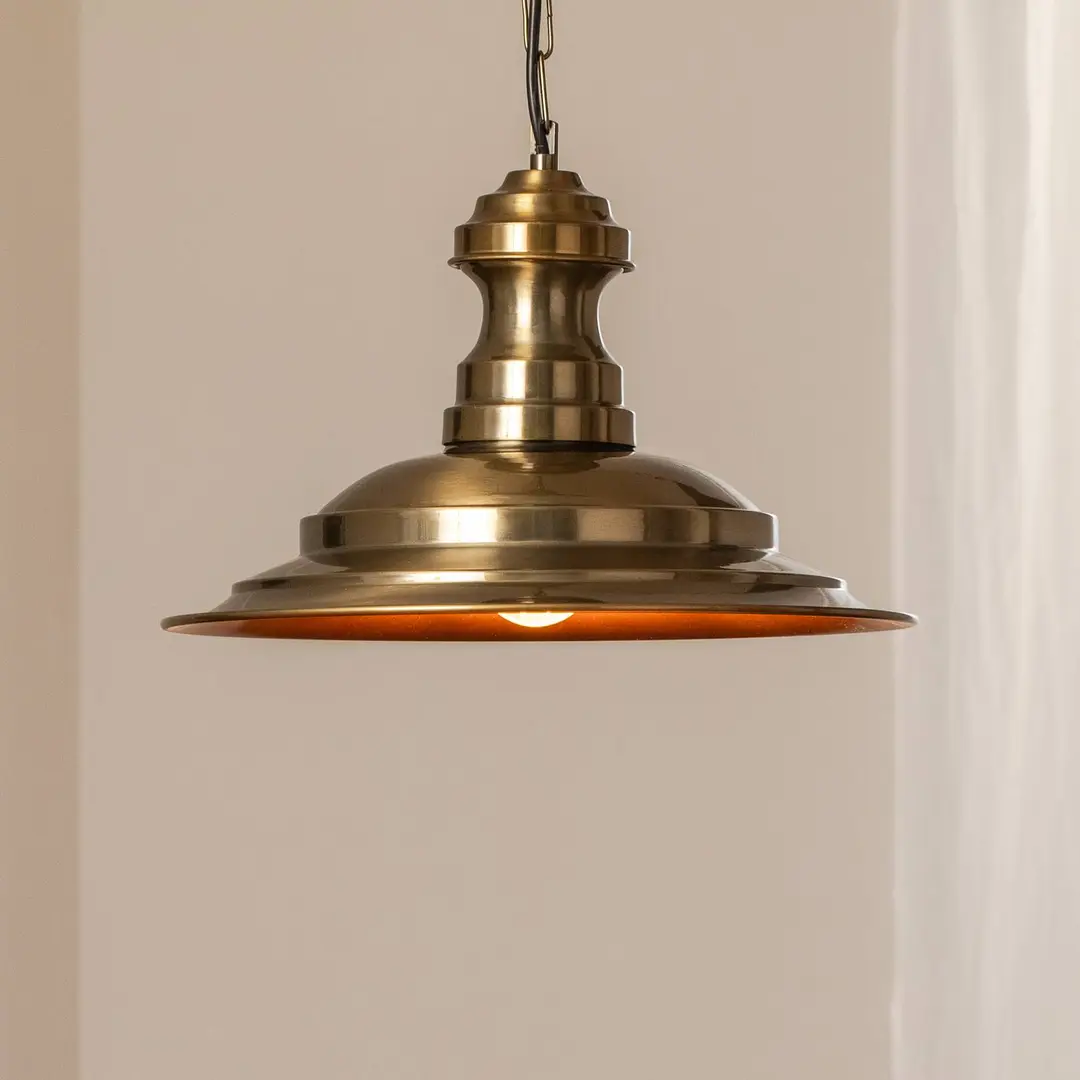 Opviq Hängeleuchte Sivani MR-637, gold antik, Metall, Ø 39 cm
