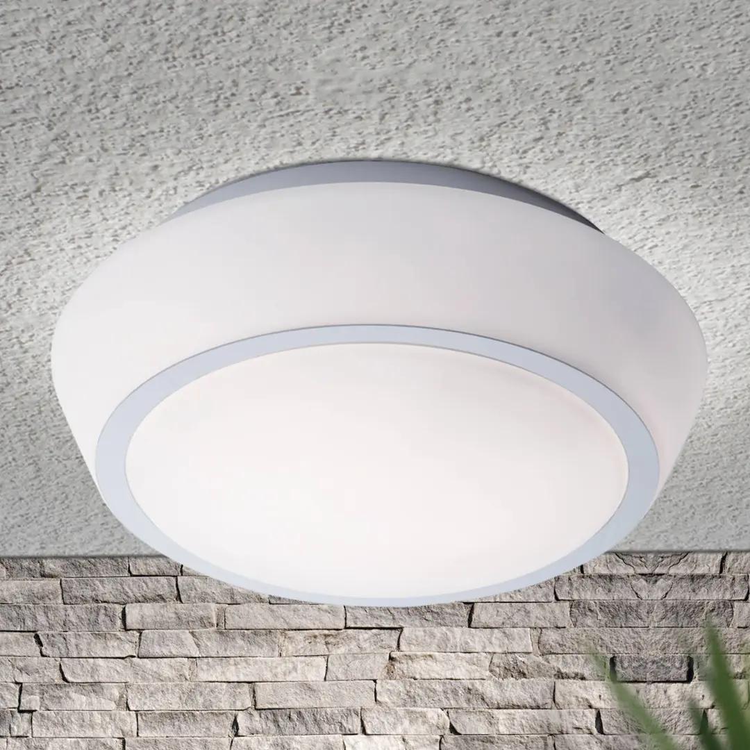 Orion Glas-Deckenleuchte Pia mit IP44, 38 cm
