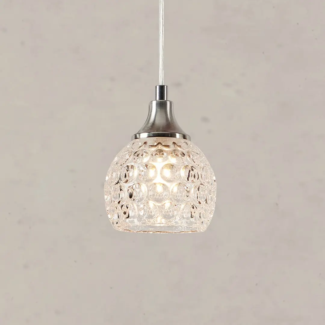 Markslöjd Hängeleuchte CLEAR, klar, Glas, Ø 11,5 cm, Stecker