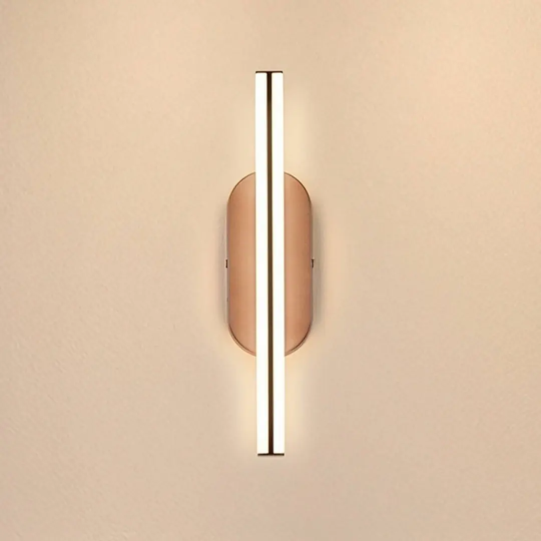Briloner LED-Wandleuchte Ruth, bronze/anthrazit, Höhe 30 cm, 3.000 K