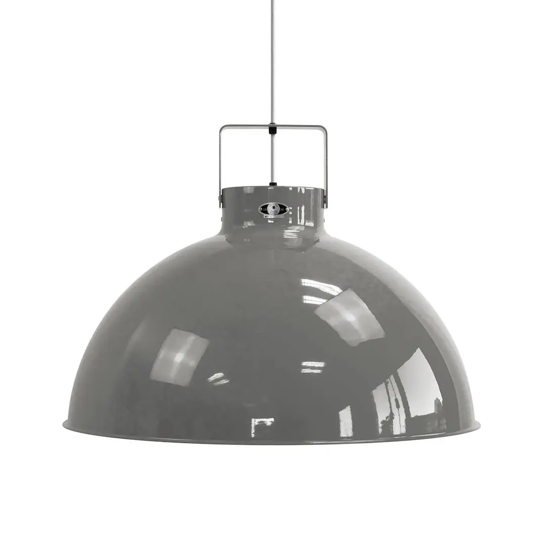 Jieldé Dante D675 Hängeleuchte, grau, Ø 67,5 cm