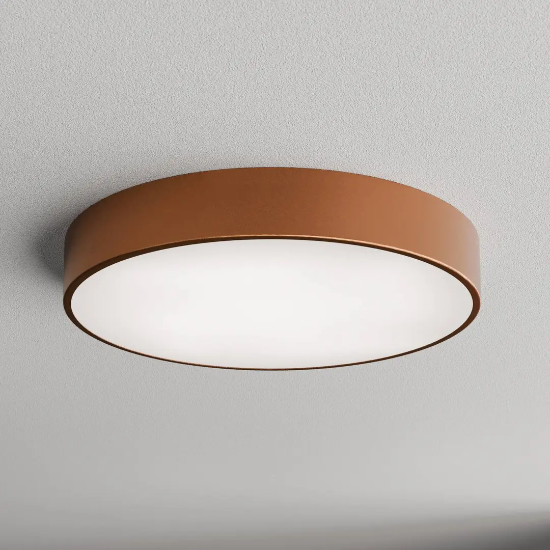 TEMAR LIGHTING Deckenlampe Cleo 500, kupfer, Sensor, IP20, Ø 50 cm, Metall