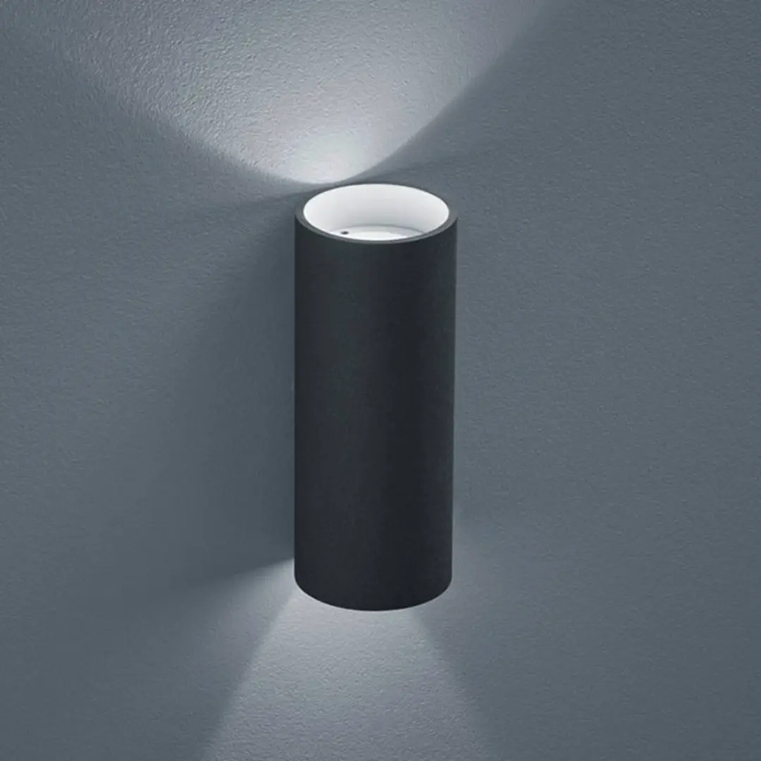 Helestra Swift - LED-Außenwandleuchte graphit IP65