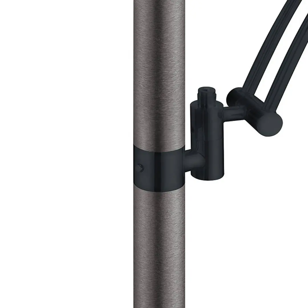 HELL LED-Stehlampe Andy, bronze, Höhe 185 cm Metall CCT 3-flg.