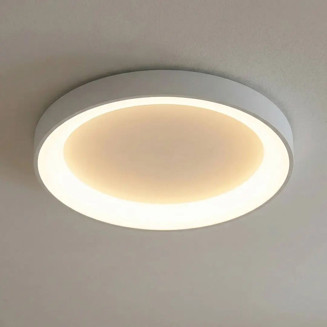 Mantra Iluminación LED-Deckenlampe Niseko II, CCT, Fernbedienung, Ø 65 cm, weiß