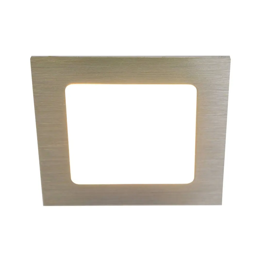 Hera LED-Möbeleinbauleuchte FAQ 68 edelstahl 4W 4.000K