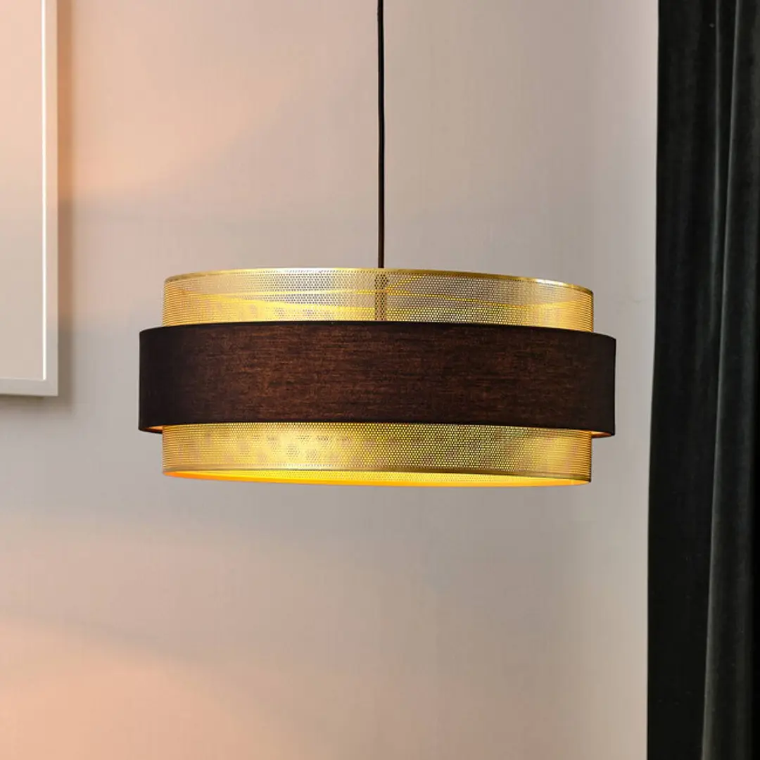 OSRAM Hängelampe Decor Hornet, schwarz/gold, E27