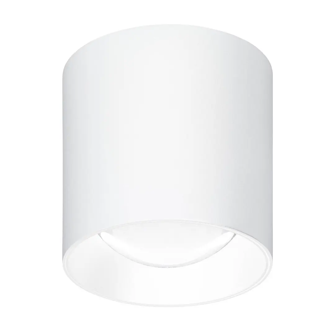 LCD LED-Außendeckenleuchte 5174, weiß, 9 cm, Metall, IP54, CCT