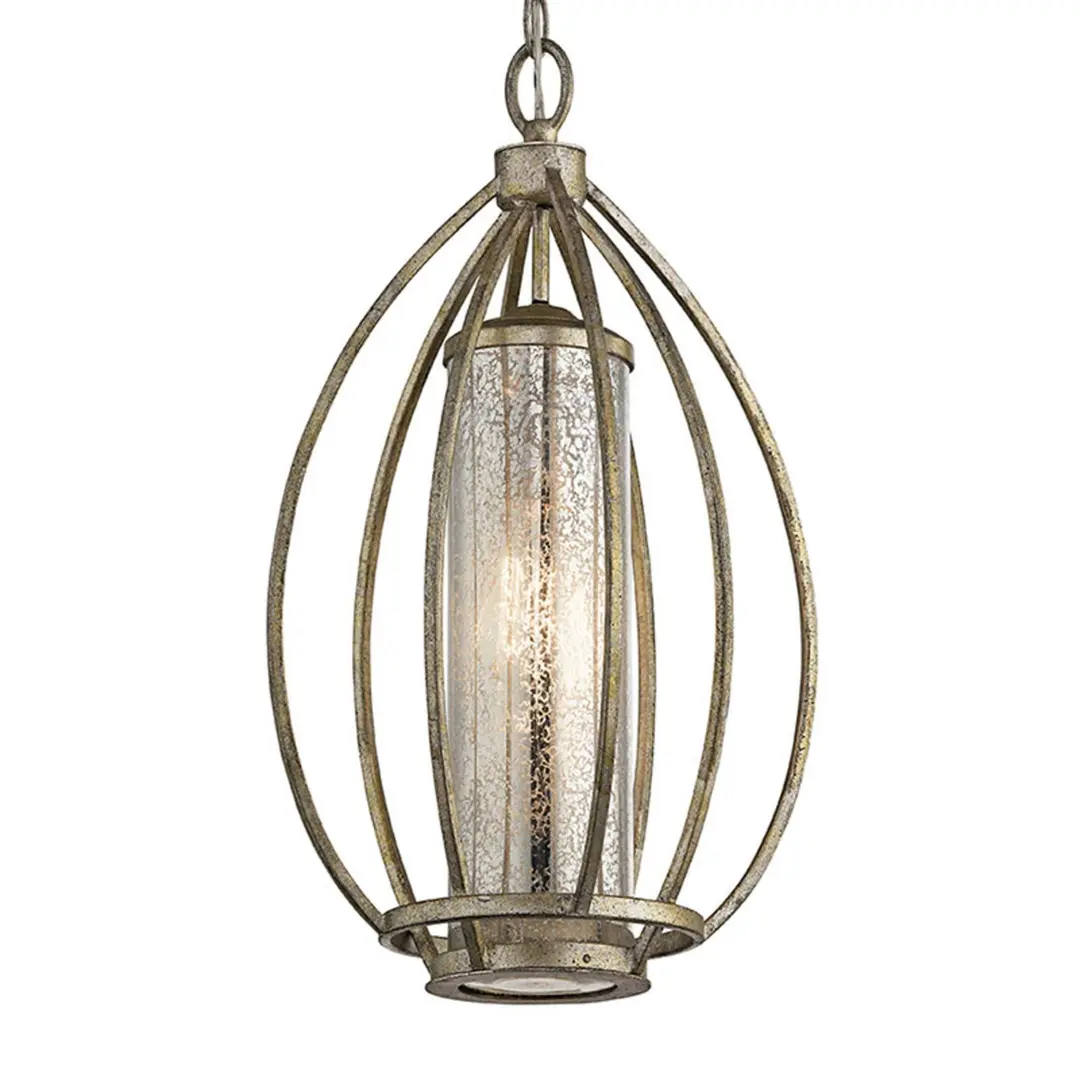 KICHLER Hängelampe Rosalie mit Gold-Finish
