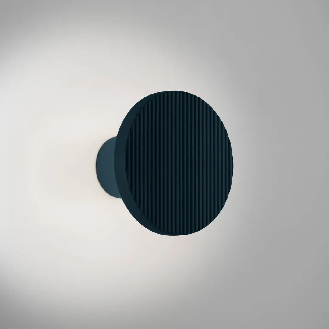 Bover LED-Wandlampe Arid A/01 graublau CCT 2.200-2.700K IP44