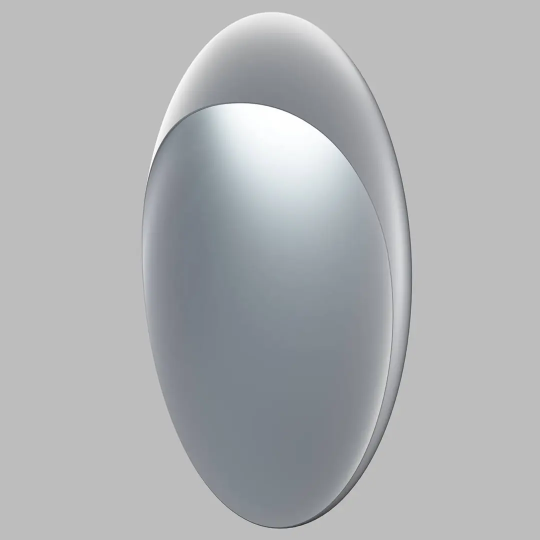 Louis Poulsen LED-Wandleuchte Flindt, alu, 3.000 K, Ø 40 cm