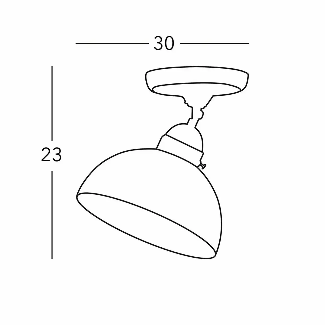 austrolux KOLARZ Deckenlampe Nonna Ø30cm Blume goldfarben Rand glatt