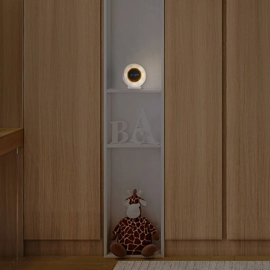 OSRAM LED-Akku-Nachtlicht NIGHTLUX CLOCK, weiß, Uhr, CCT