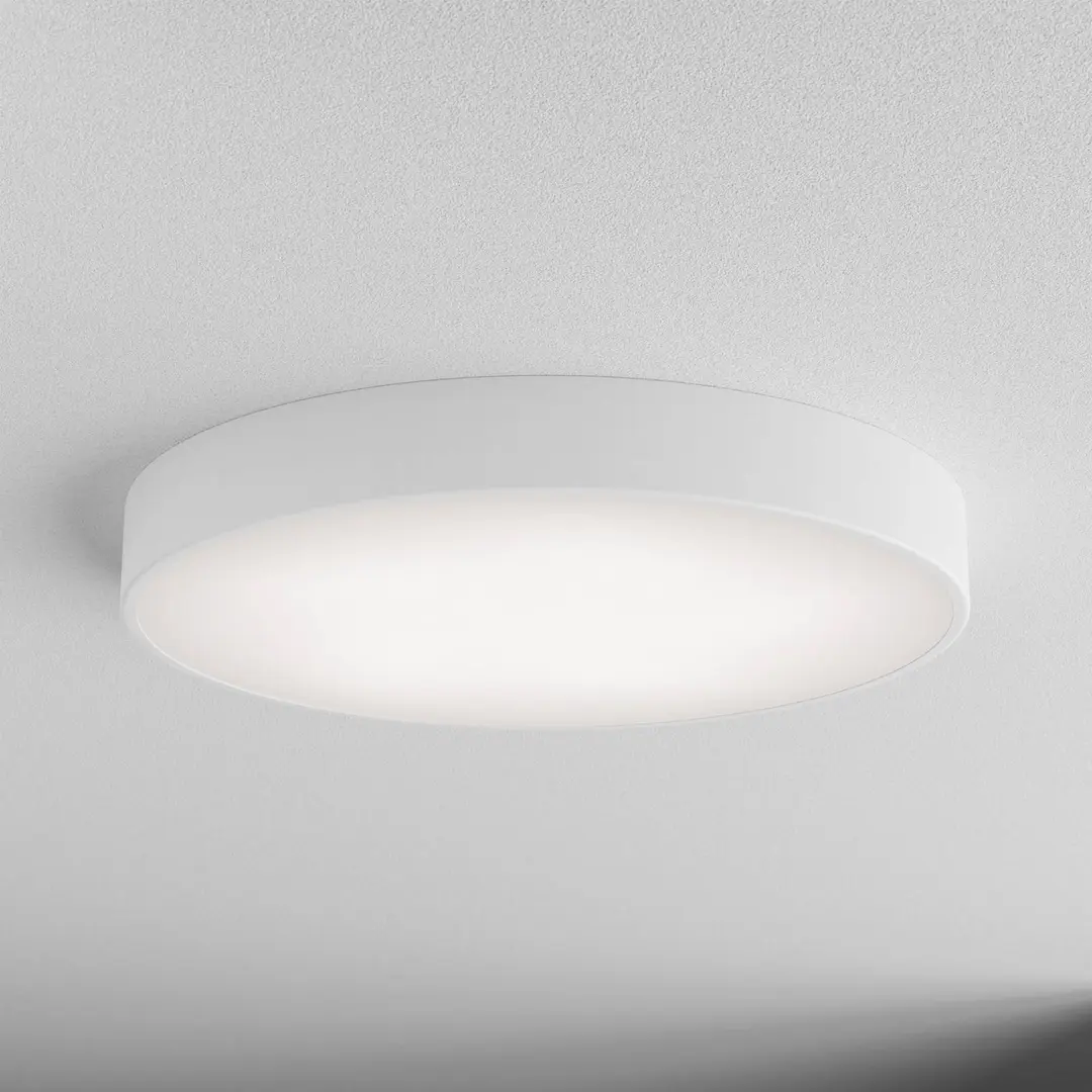 TEMAR LIGHTING Deckenlampe Cleo 600, weiß, Sensor, IP20, Ø 60 cm, Metall