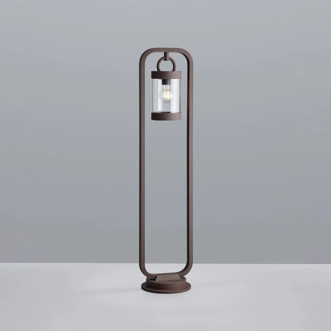 Trio Lighting Wegeleuchte SAMBESI, rostfarben, Höhe 100 cm, Metall, IP44