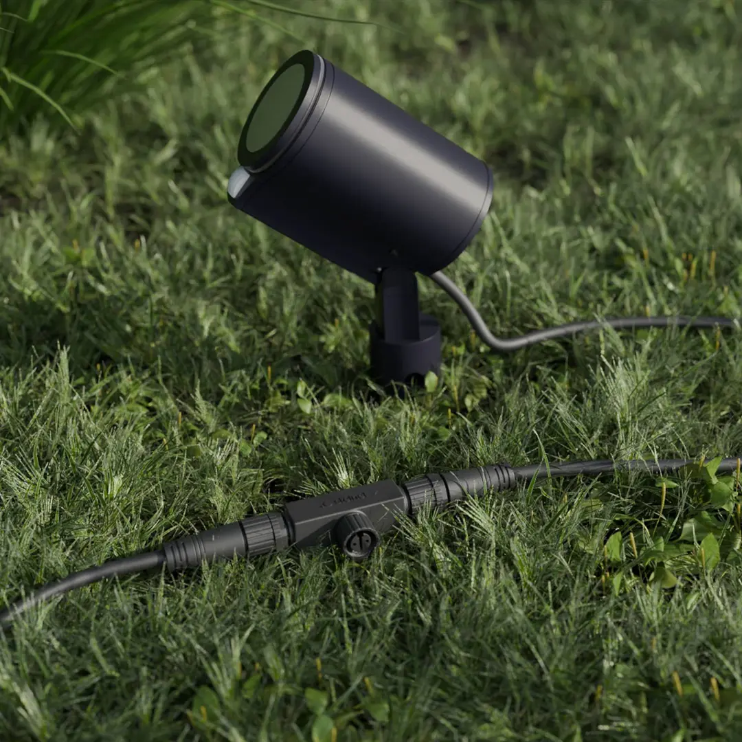 STEINEL LED-Spot Garden C, anthrazit, Erdspieß, IP65, RGBWW