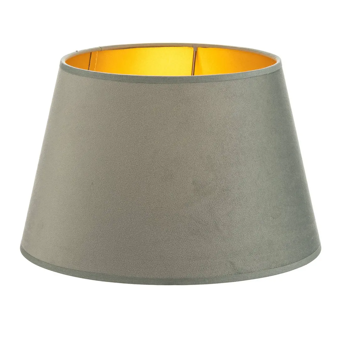 Duolla Lampenschirm Cone Höhe 18 cm, mintgrün/gold