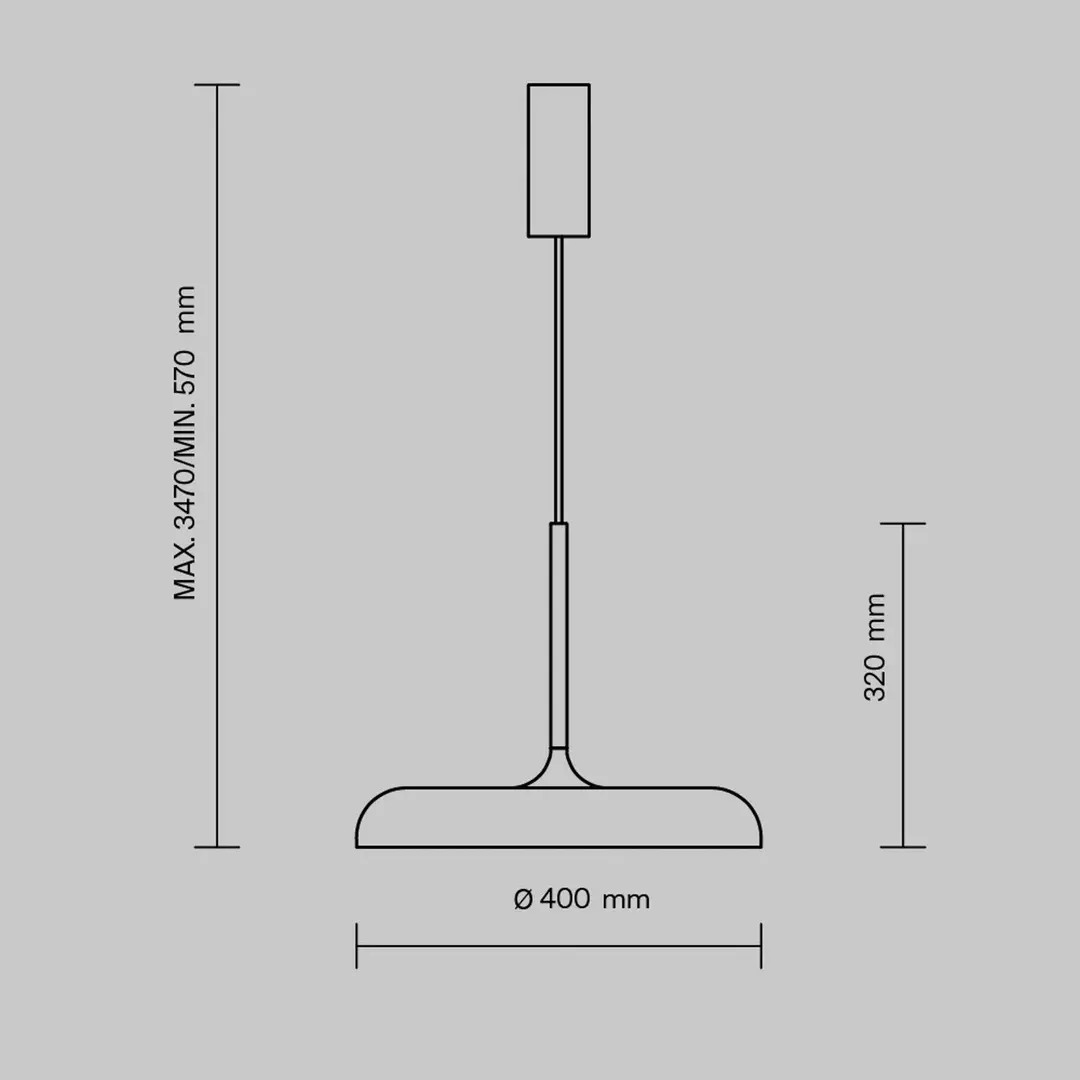 Maytoni LED-Hängeleuchte Gerhard, Ø 40 cm, weiß, Metall