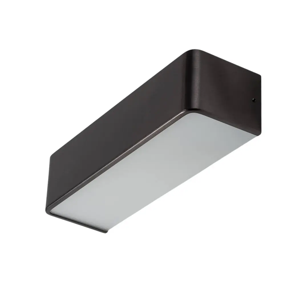 Argon Wandleuchte Atrato, anthrazit, Stahl, Breite 35 cm, up/down
