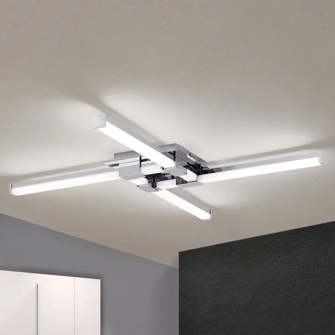 Orion Vierflammige LED-Bad-Deckenleuchte Argo