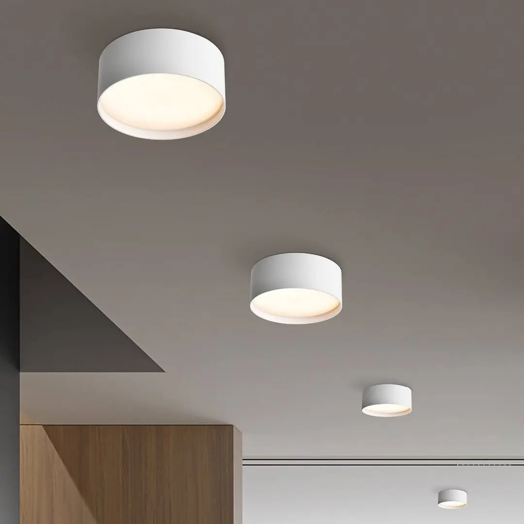 CMD LED-Deckenlampe CMD 9194, Ø 15 cm, weiß, IP44, Metall