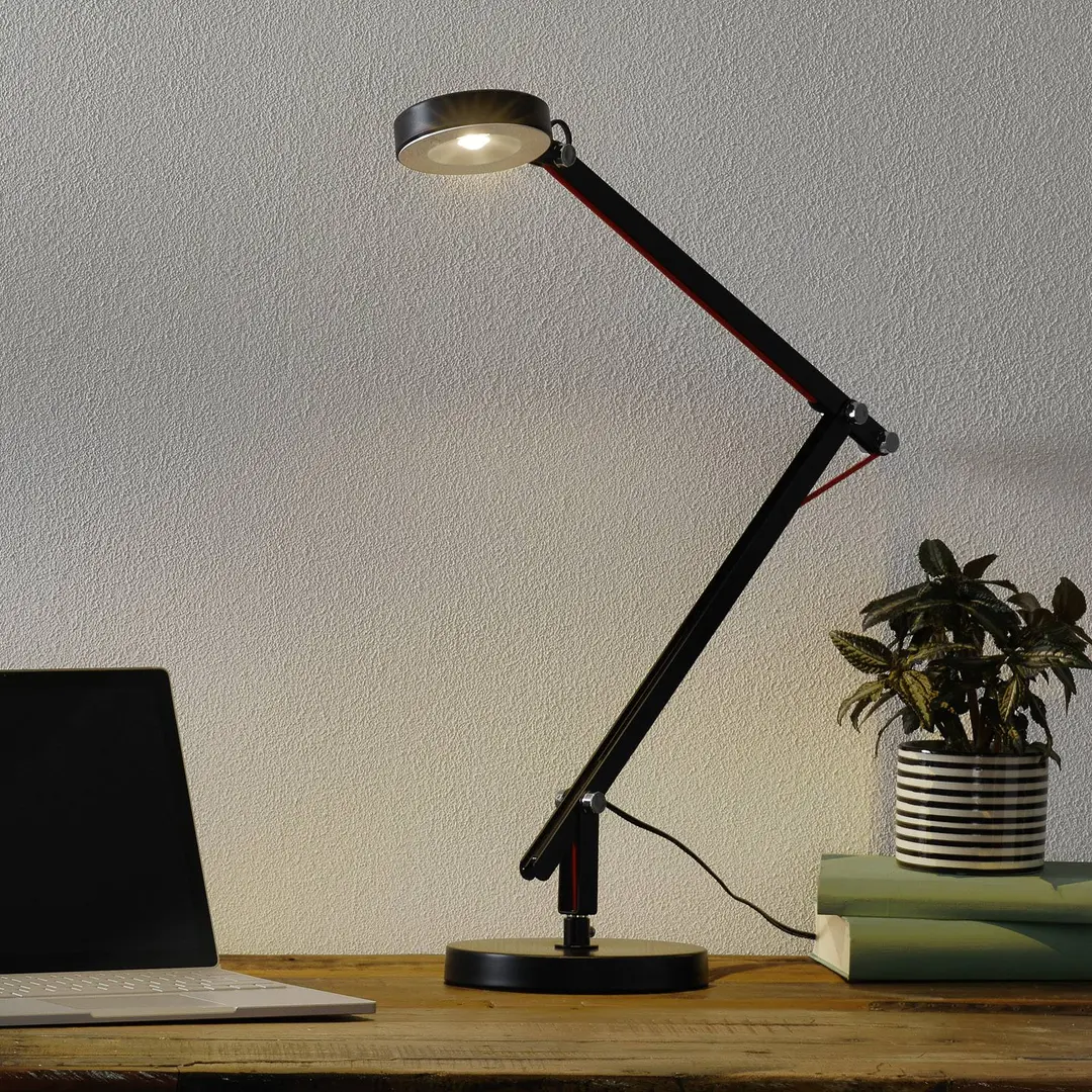 Trio Lighting Schwarze LED-Multifunktionsleuchte Amsterdam