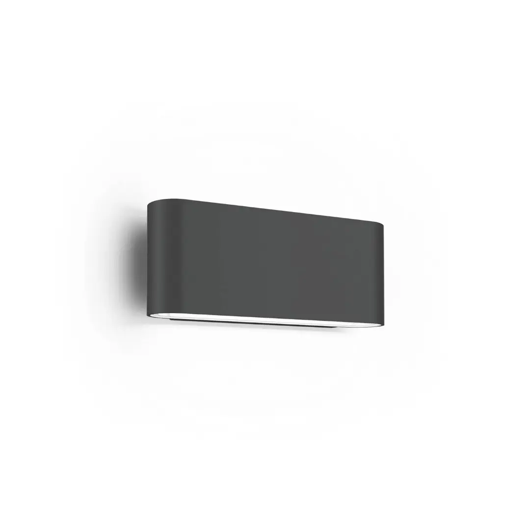 Wever & Ducré Lighting WEVER & DUCRÉ LED-Außenwandlampe Kiosk 1.0 anthrazit 2700 K