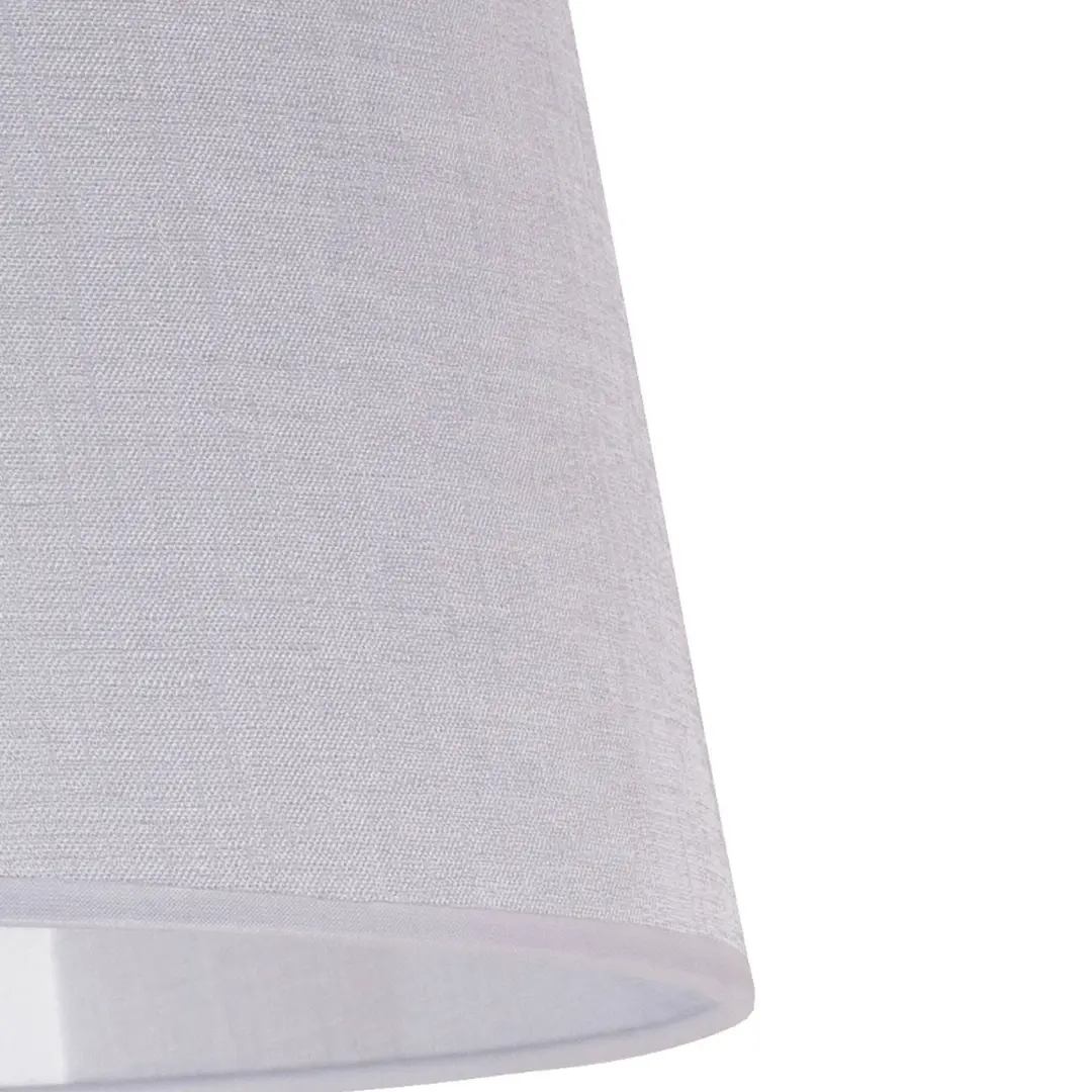 Duolla Lampenschirm Classic L für Stehlampen, weiß/klar