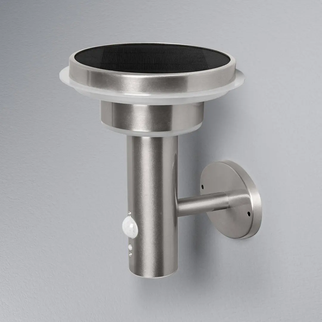 OSRAM Wandleuchte ENDURA STYLE SOLAR DOUBLE CIRCLE edelstahl