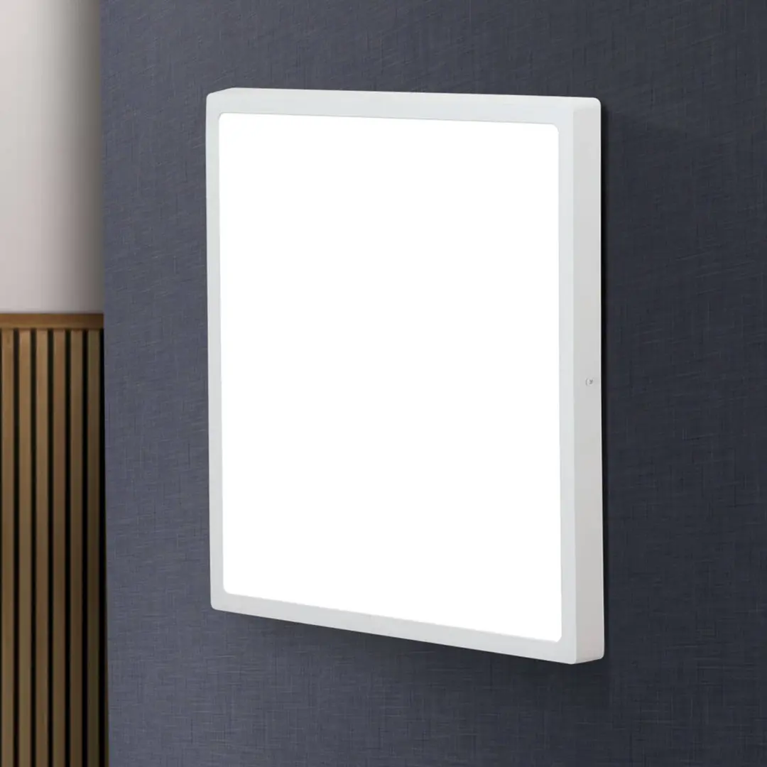 Orion Eckige LED-Wandlampe Lero 40 x 40 cm