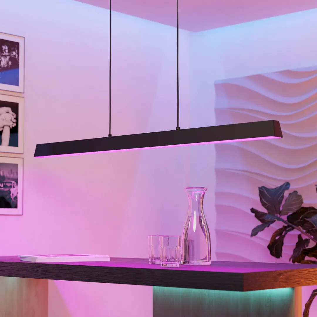 EGLO connect Simolaris-Z LED-Hängelampe, 122cm