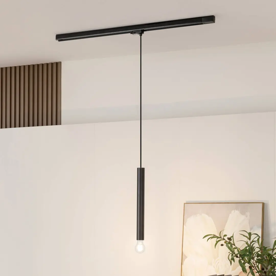 Arcchio Ejona Schienen-Pendel schwarz E27 4/40cm