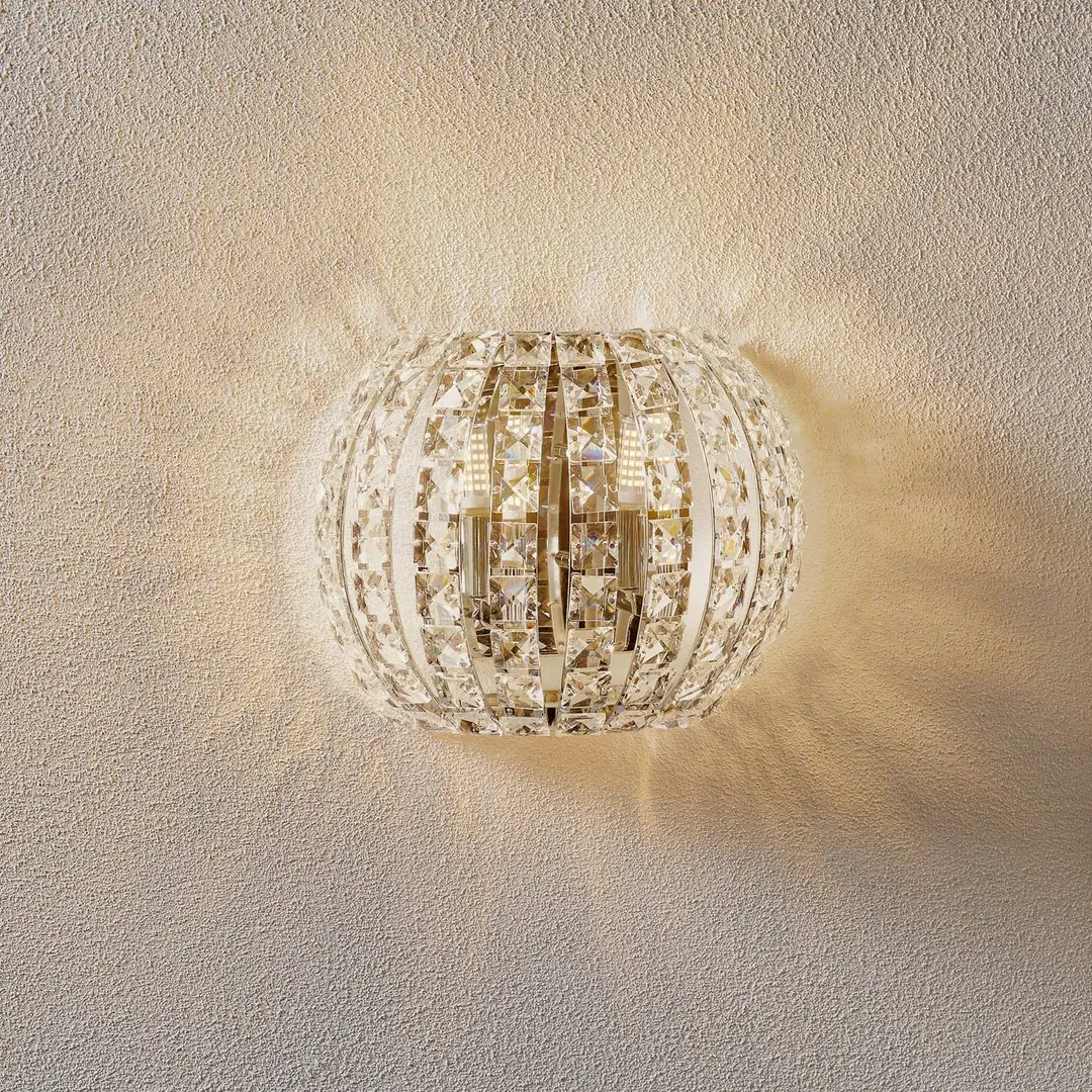 Schuller Valencia Kristall-LED-Wandleuchte Diamond