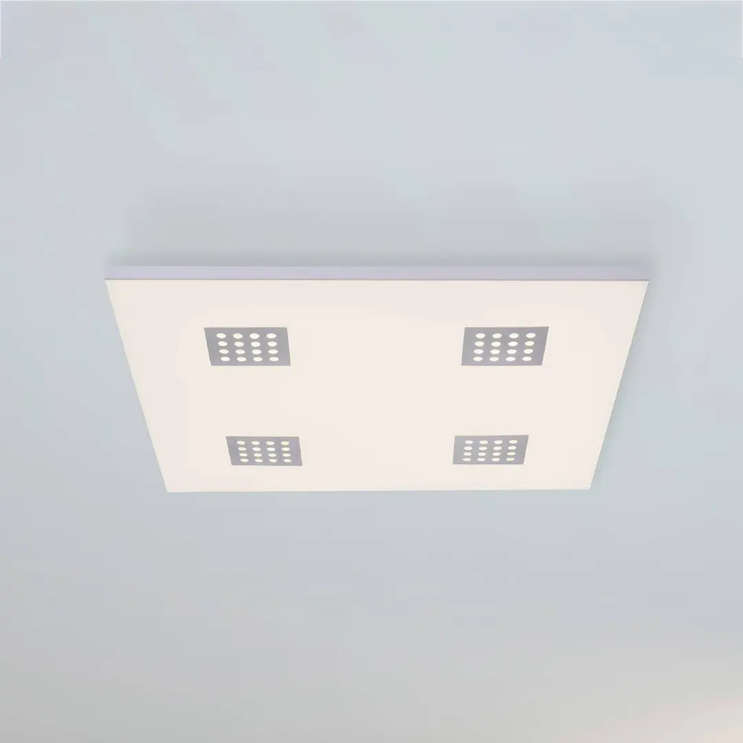 Pure LED-Deckenleuchte PURE Neo, 62 cm, alu, CCT, Fernbedienung