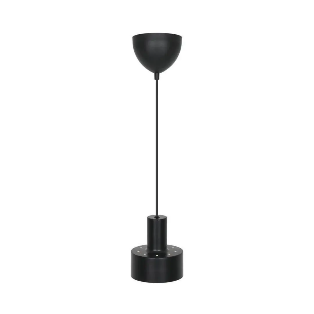 Nordlux Hängeleuchte Matis, schwarz, Ø 13 cm, Metall