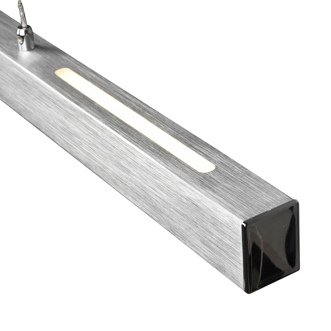 Reality Leuchten LED-Hängeleuchte Paros mit SwitchDimmer alu