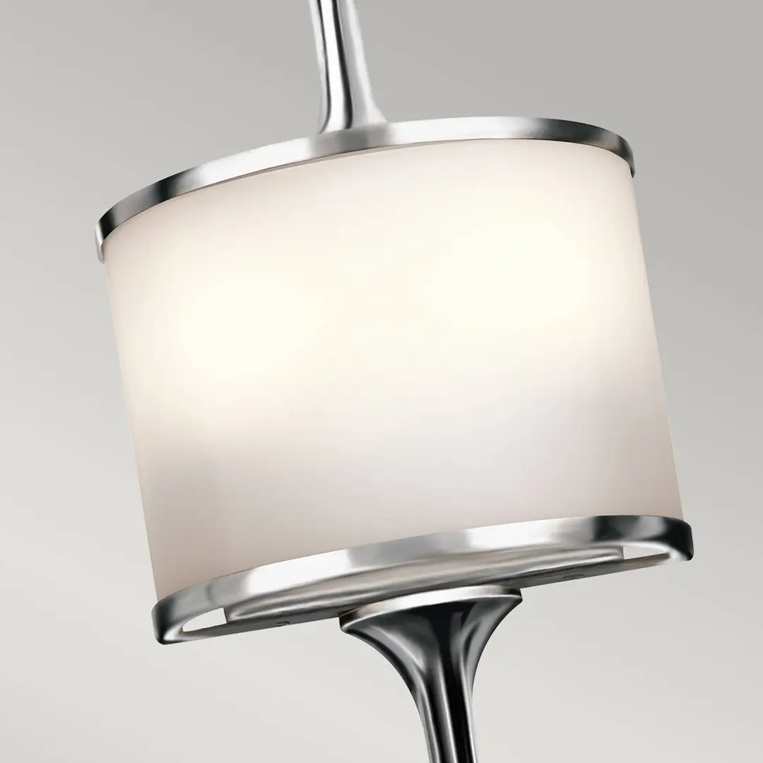 KICHLER LED-Wandlampe Mona IP44 Höhe 55,9cm chrom poliert