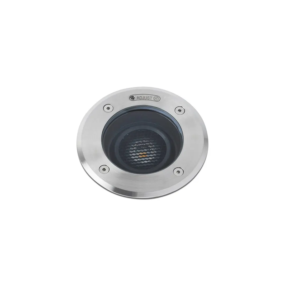 FARO BARCELONA LED-Einbauleuchte Geiser, seewasserfest, 18cm, 10°