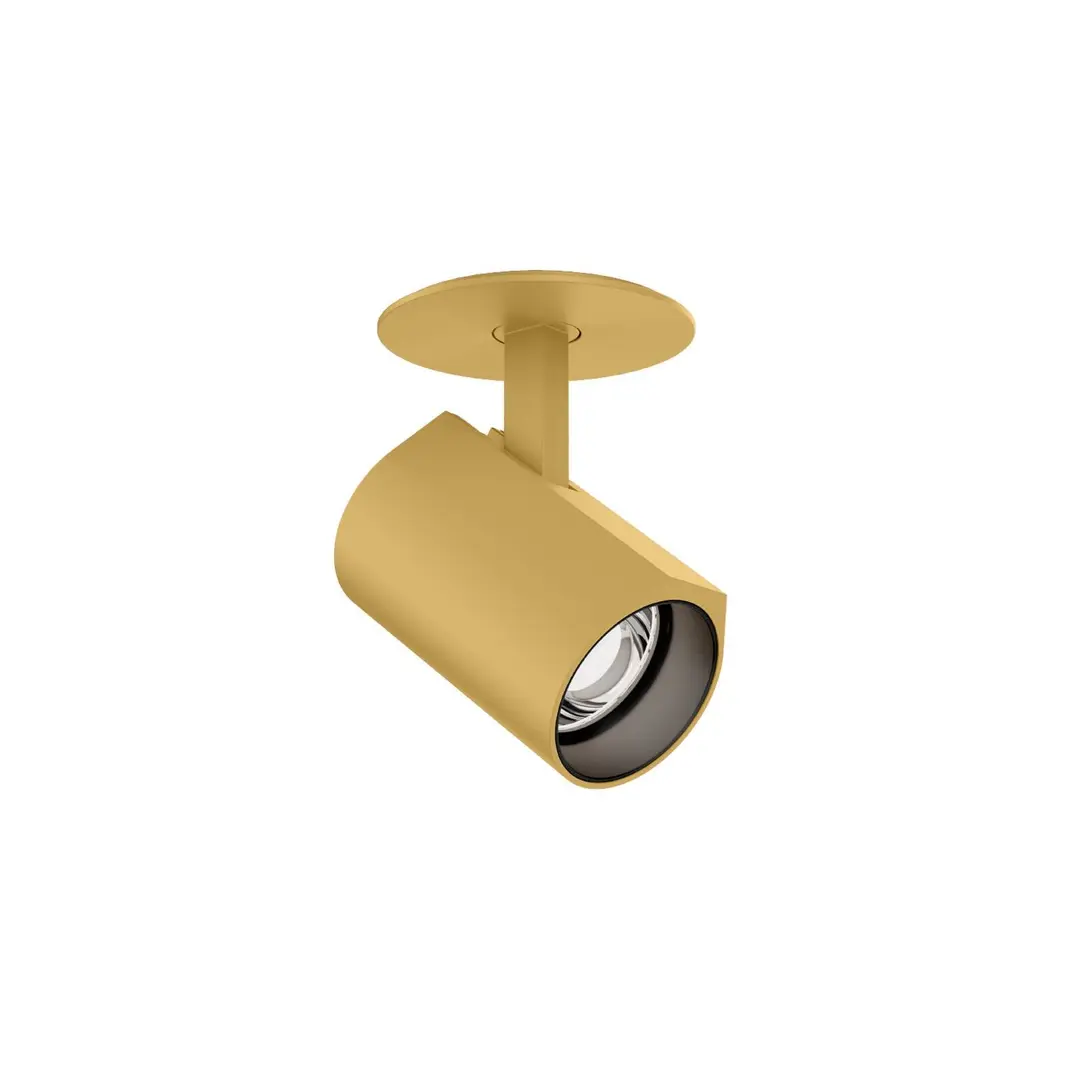 Wever & Ducré Lighting WEVER & DUCRÉ LED-Einbauspot Ceno 1.0 gold 927 Blattfeder