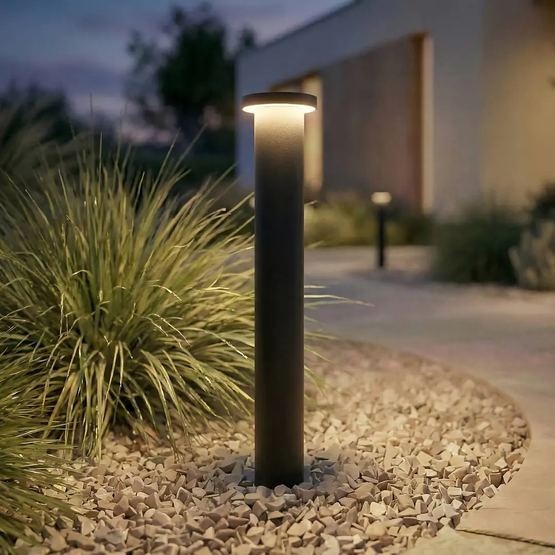 Lindby LED-Wegeleuchte Cirel, Höhe 45 cm, schwarz, IP65
