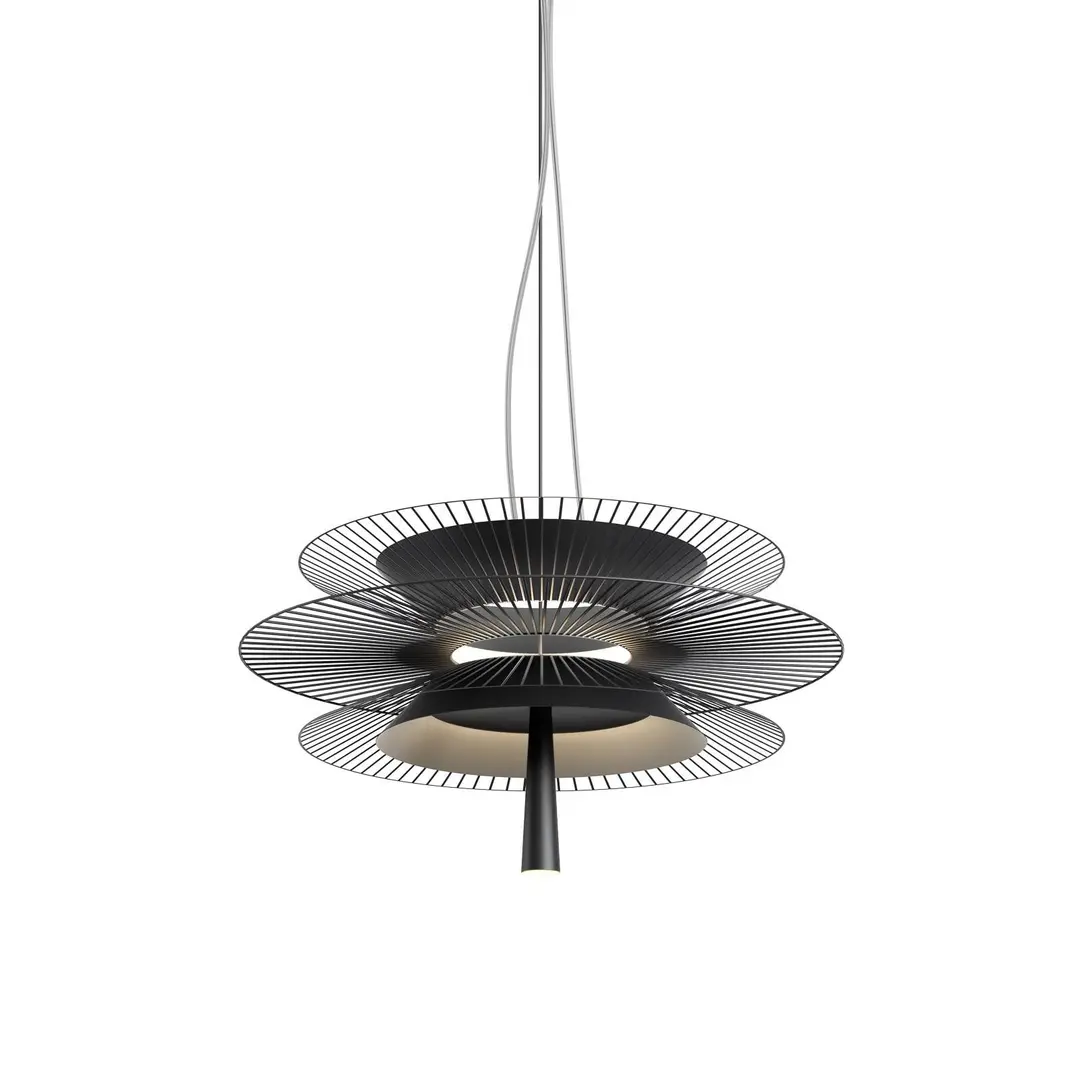 Forestier Gravity 2 Hängeleuchte Ø68cm schwarz