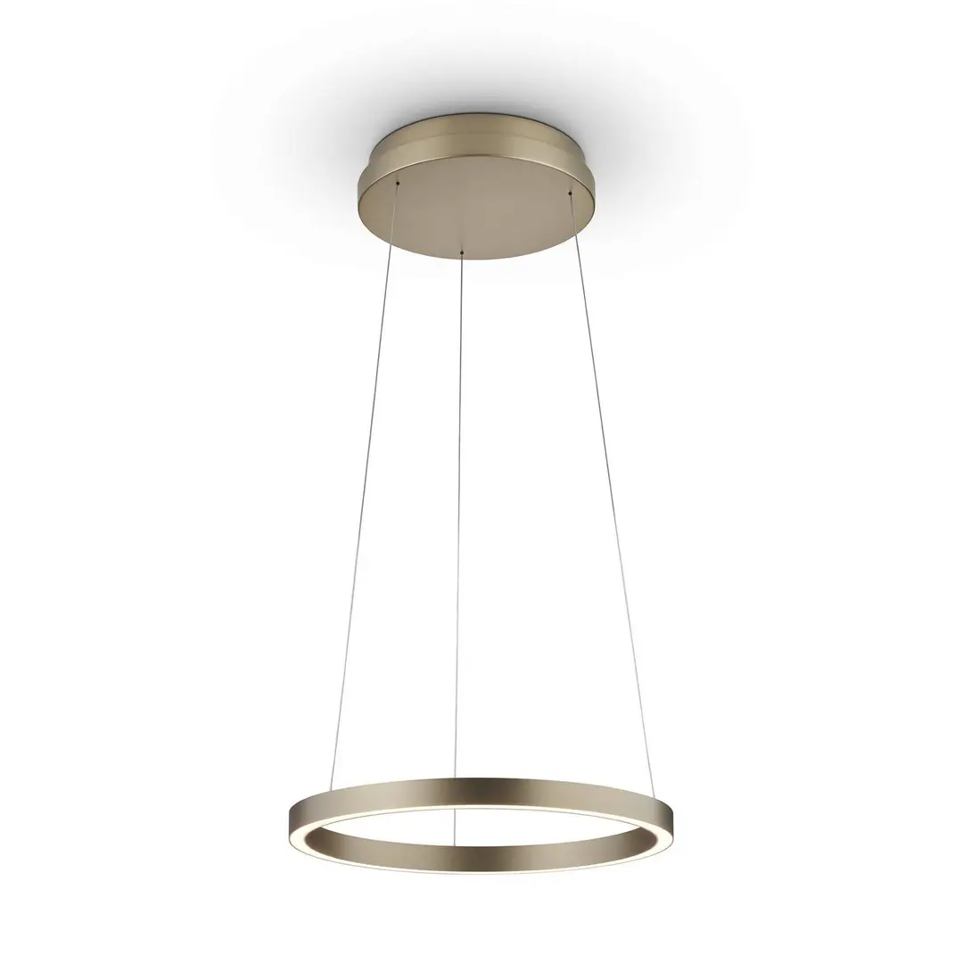 Knapstein LED-Hängelampe Lisa-40, CCT, dimmbar, effekt-bronzefarben