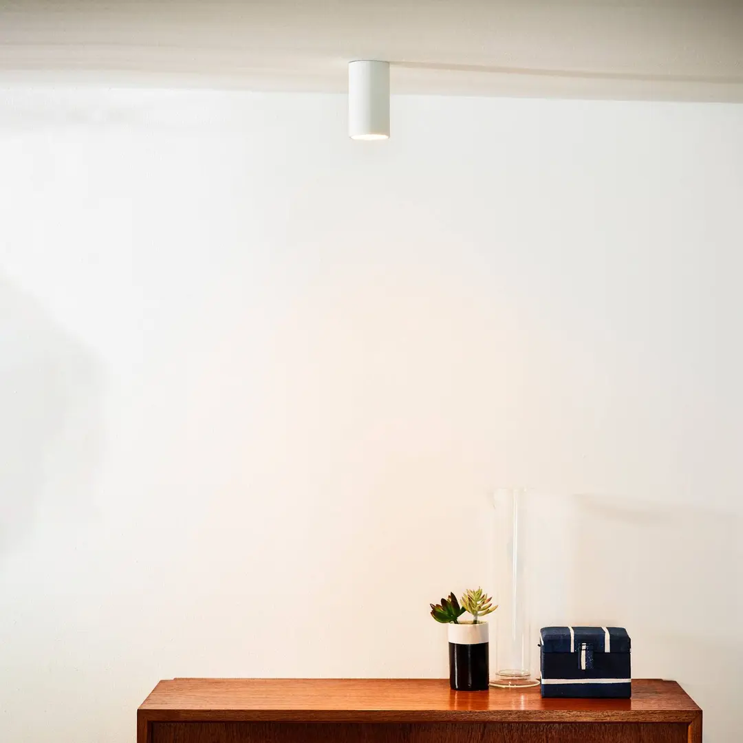 Lucide LED-Deckenleuchte Delto dim to warm, rund, weiß