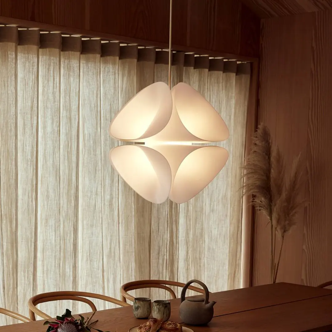 FRANDSEN Pendelleuchte Nova, opalweiß, Ø 52 cm, E14
