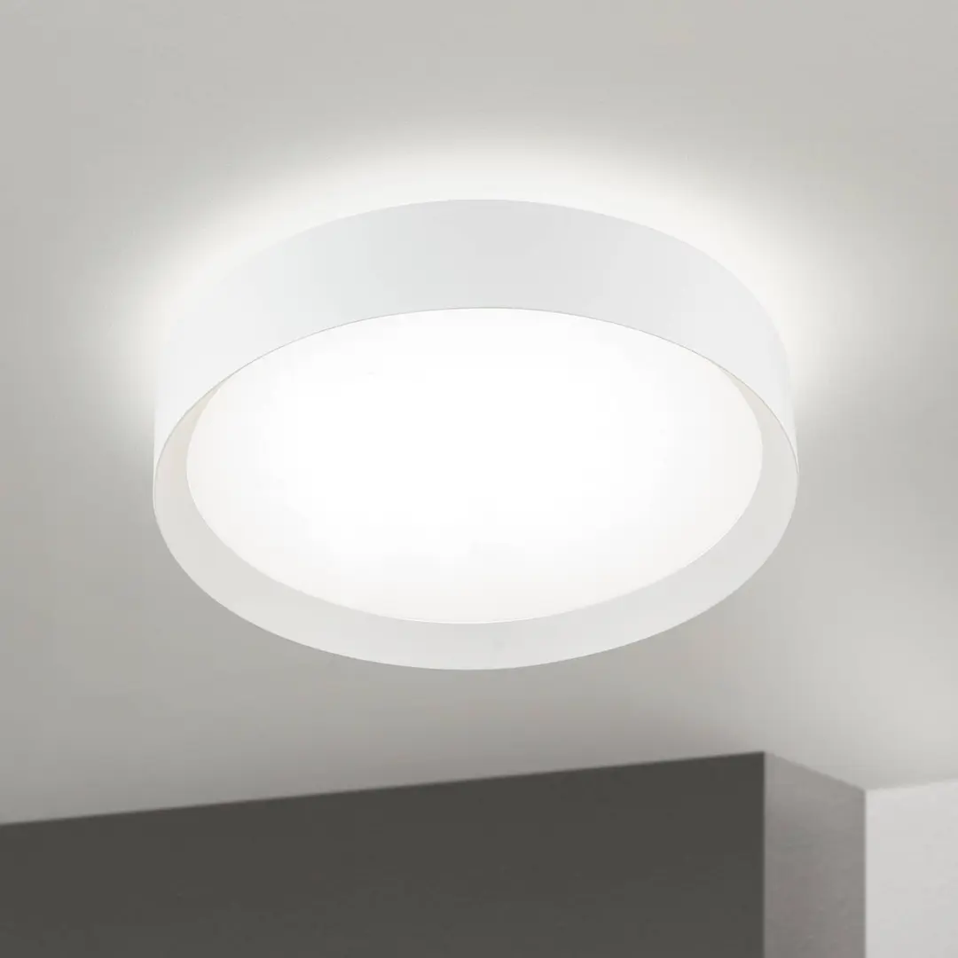 Orion LED-Deckenleuchte VARIO, Ø 40 cm, weiß, Metall, CCT, dimmbar