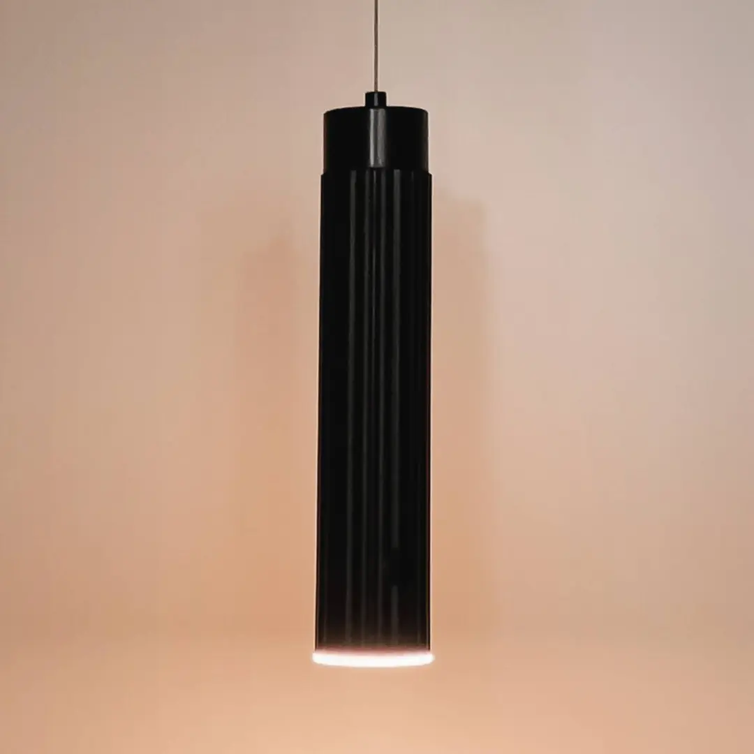 Briloner LED-Akku-Pendelleuchte Hang, schwarz, Kunststoff, dimmbar