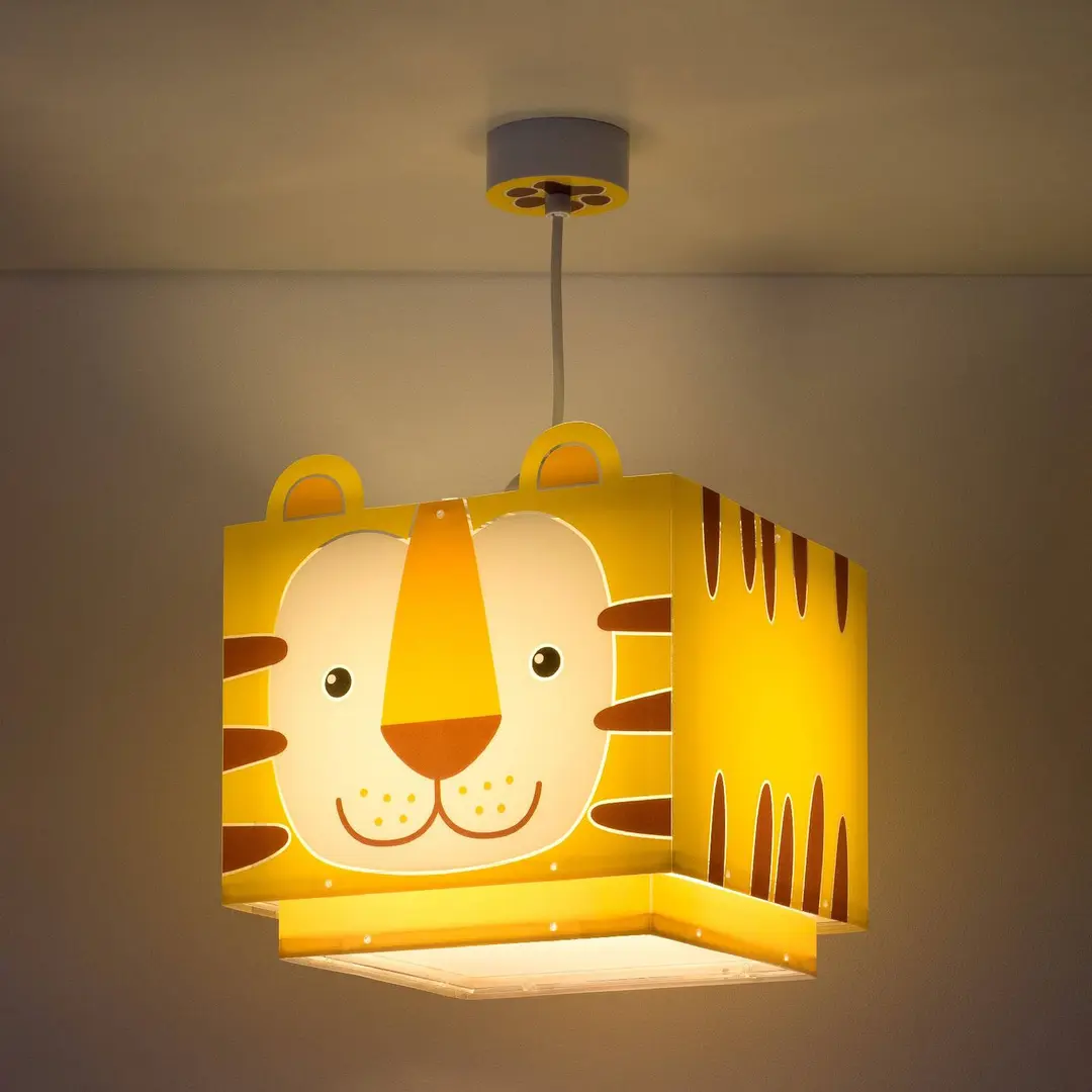 Dalber Kinder-Hängeleuchte LITTLE TIGER, 1-flammig